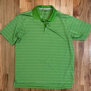 Adidas Climalite Green Polo